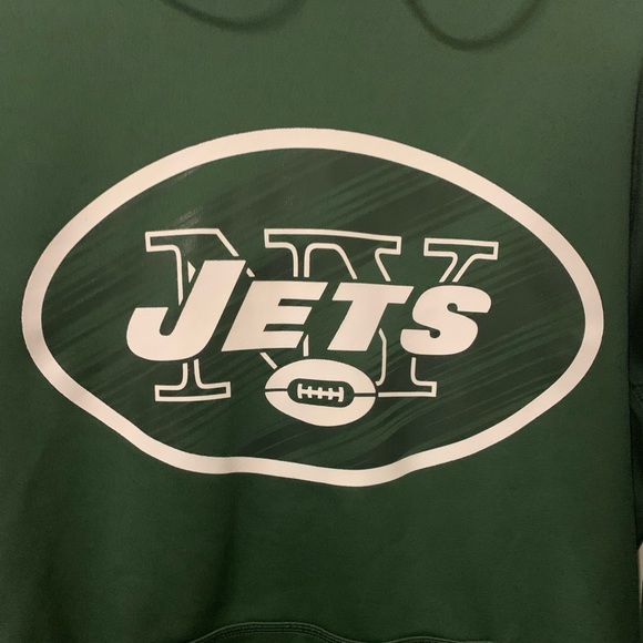 New York Jets Green NFL Nike Therma-Fit Hoodie Men’s Small - Picture 3 of 8